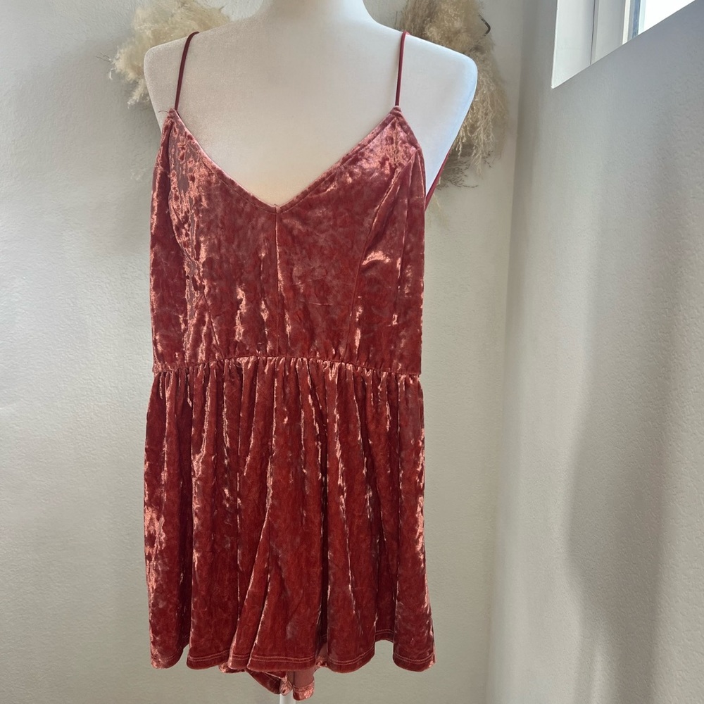 Velour Romper